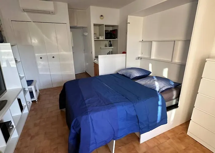 Studio coin nuit fermé 4 personnes - Les Mas de La Plage
